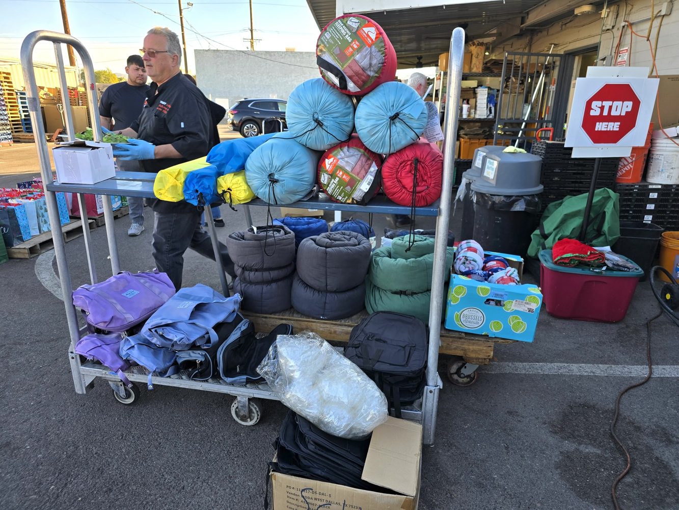 Coats and blankets gathered for outreach