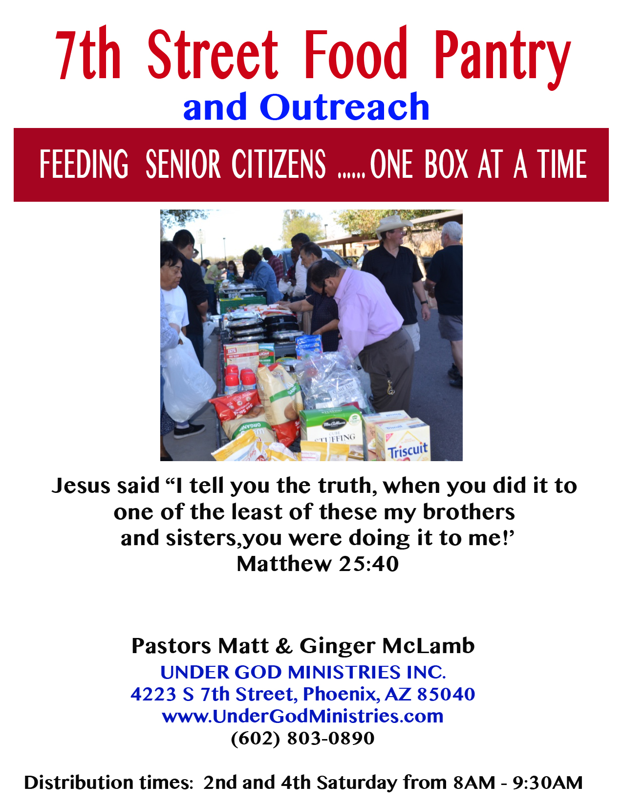 Senior Food Outreach