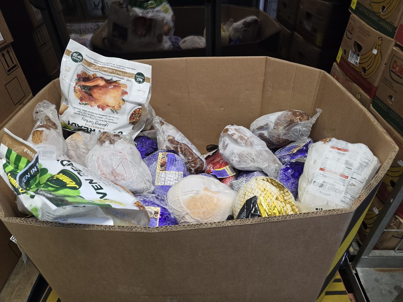 Thanksgiving turkey box
